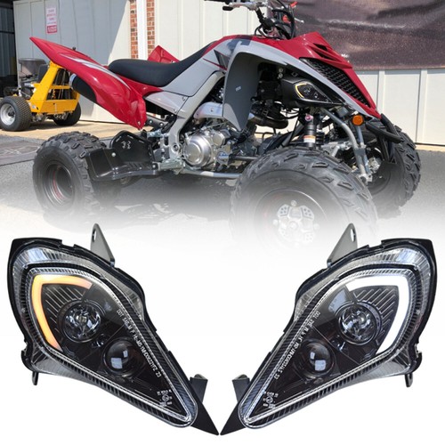 Pair led headlights - headlights, assembly