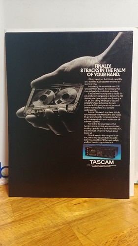 Tascam track audio tape - track,