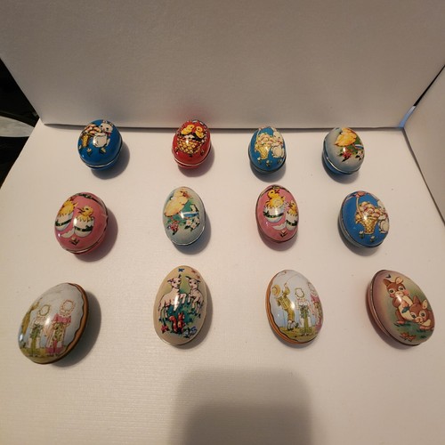 Vintage lot tin litho - lot, 12