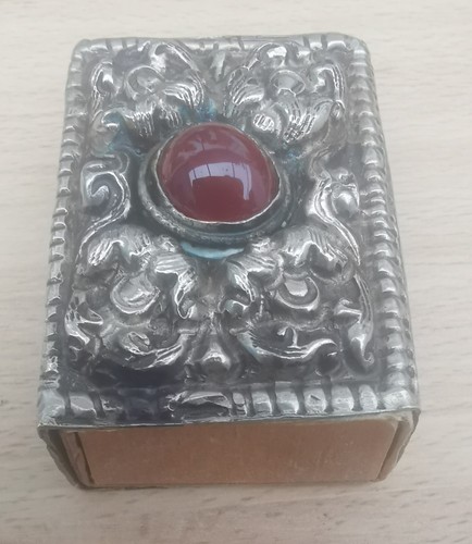 Matchbox holder white - matchbox,