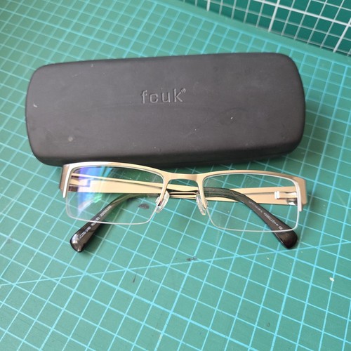 Fcuk silver coloured half rim - fcuk, half-rim