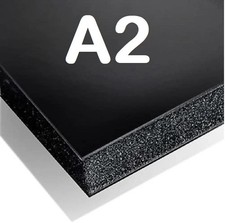 A2 Black Foam Board, 5MM , 5