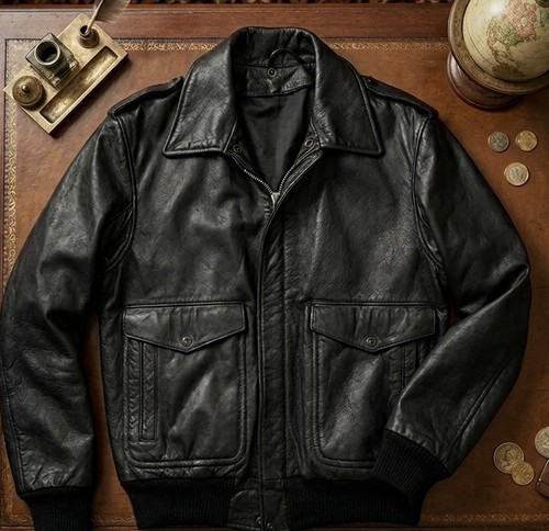 Vintage leather jacket - vintage,