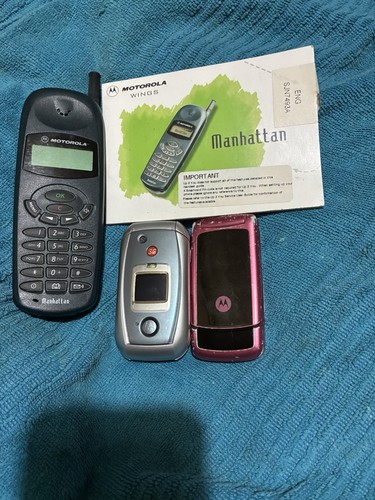 Bundle vintage motorola - 3x,