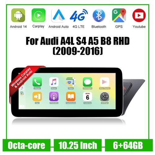 Head unit for audi - 10.25", a4