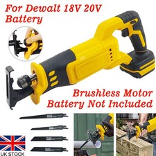 Cordless Reciprocating Saw 3000SPM Brushless Saber Saw for Dewalt 18 20V Battery