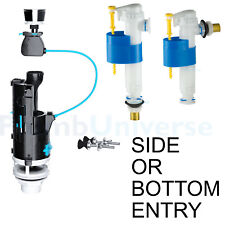 Toilet Cistern Pack Push Button Dual Flush Valve, Fill Valve, Fixings Universal