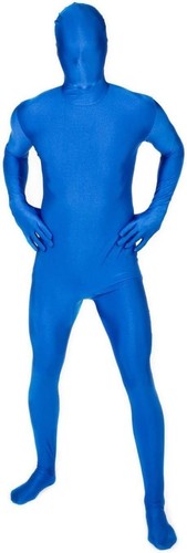 Adult msuit morphsuit - msuit, blue