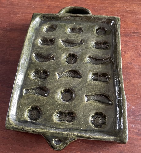 Vintage ceramic mould wall - ceramic,