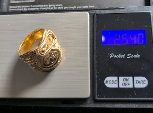 9ct gold solid silver - solid,