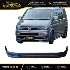FOR VW TRANSPORTER T5 T5.1 FRONT BUMPER LIP SPLITTER SPOILER 2010-2015 ABS UK