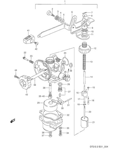 Suzuki genuine screw dt2 - genuine,