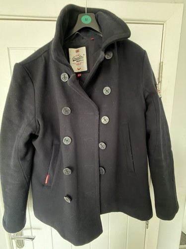 Superdry men peacoat - superdry, xl