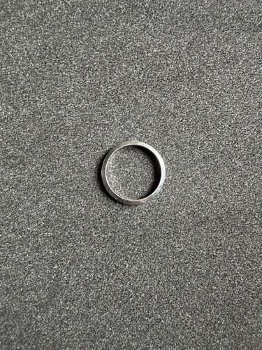 Cartier platinum wedding ring - platinum,