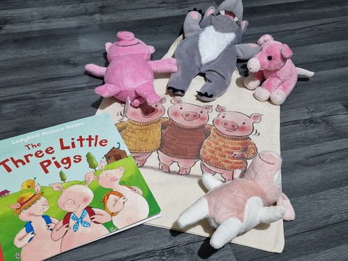 Three little pigs story - ,