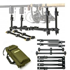 Saber Low Pro Rod Pod For 2 / 3 Rod Set Up Carry Case Bag Carp Coarse Fishing 