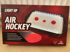 Mad Monkey Light Up Table Top Air Hockey Fast Paced Game 10 X 50 X30 cm