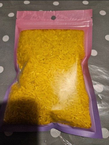 Yellow sensory rice tuff - rice,,