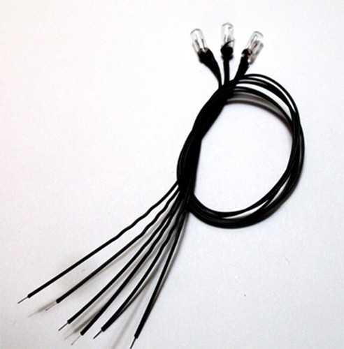 New wired lamps 14v - (three),