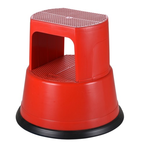 Plastic kick step - -, red