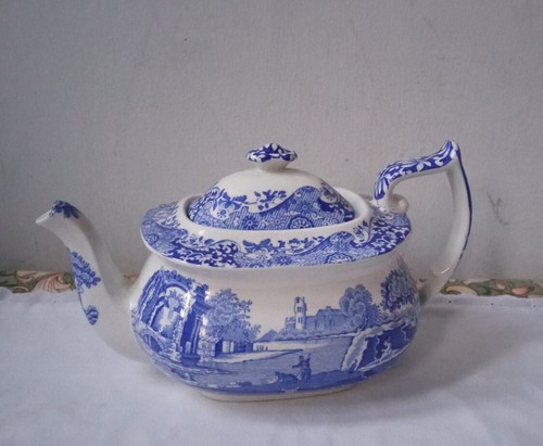 Antique copeland spode blue - copeland,