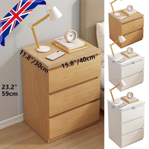 Modern bedside table - bedside, drawers