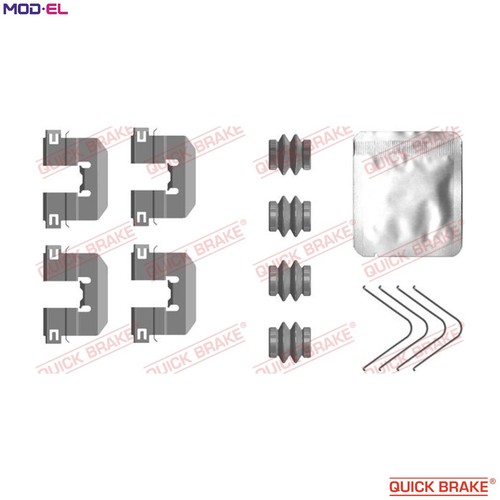 Accessory kit disc brake pad - brake,