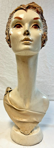 Vintage art deco hat bust - vintage,