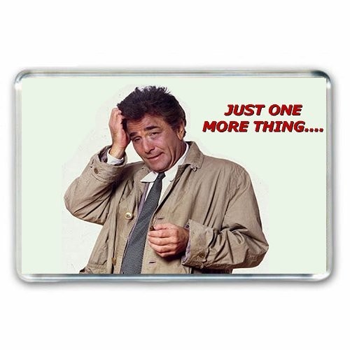 Retro columbo just one - retro,
