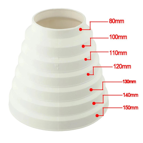 Duct reducer extractor fan - reducer,