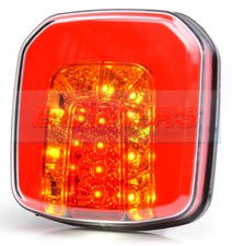 WAS W145 NEON LED REAR SQUARE