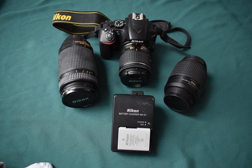 Nikon d3500 55 kit - nikon, af-p