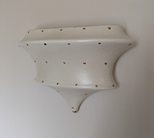 Art deco wall vase - art,