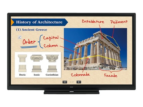 Sharp pn70sc5 touchscreen - pn70sc5, 70"