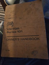 VAUXHALL VICTOR SERIES 101