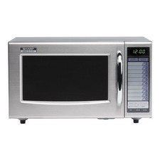 Sharp R21AT 1000W Commercial Microwave Oven - Durable & Efficient
