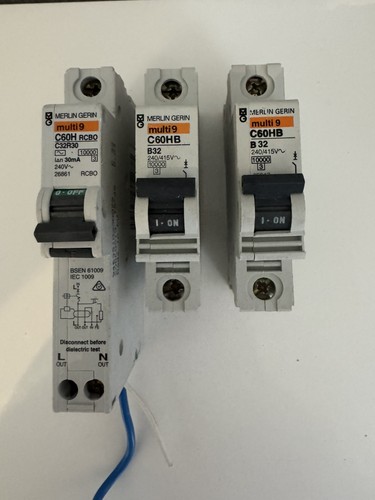 Merlin gerin c60h mcbs - &, rcbos