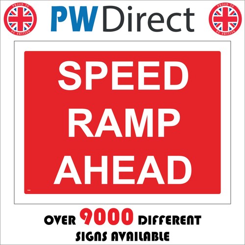 Sign speed ramp - sign,