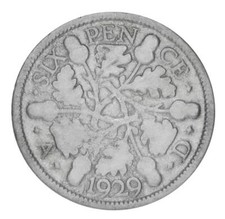 Great Britain 6 pence 1929
