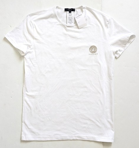 Versace men white crewneck - men's,