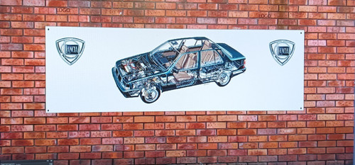 Lancia thema work shop banner - lancia,