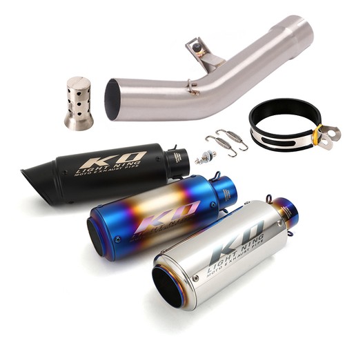 Exhaust muffler pipe - muffler, link