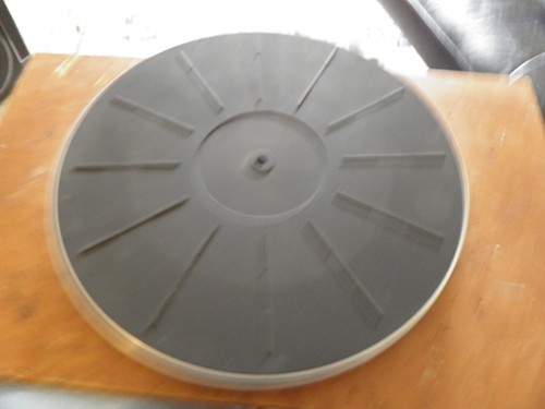 Record deck turntable - record,