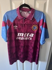 Aston Villa 90/92 Home Shirt M