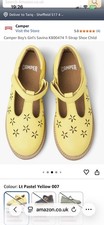 Camper Girl Yellow Leather