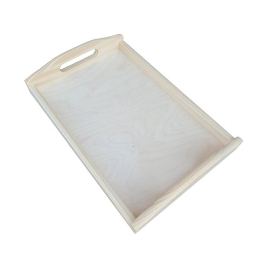 Wooden serving tray - wooden,