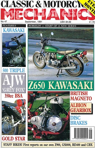 Ajs grey fox z650 - ajs,