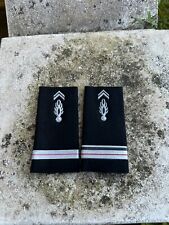 PAIR OF MAJOR GENDARMERIE RIGID SHOULDER SCABBARDS NEW