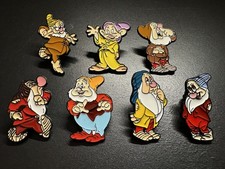 7 x Seven Dwarf Enamel Pin