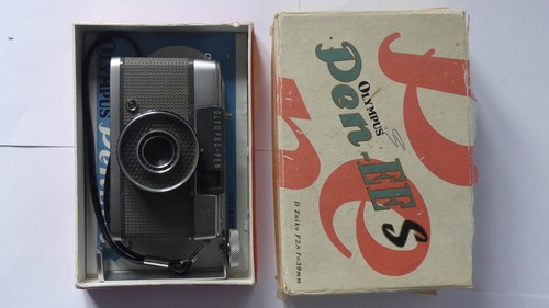 Vintage camera olympus pen - vintage,